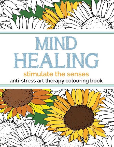 Produktbild: Mind Healing Anti-Stress Art Therapy Colouring Book