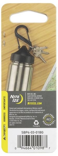 Produktbild: NITE Ize NI-SBP4-03-01BG Karabiner S-Biner Gr. 4 88mm x 38mm x 8mm 1St.