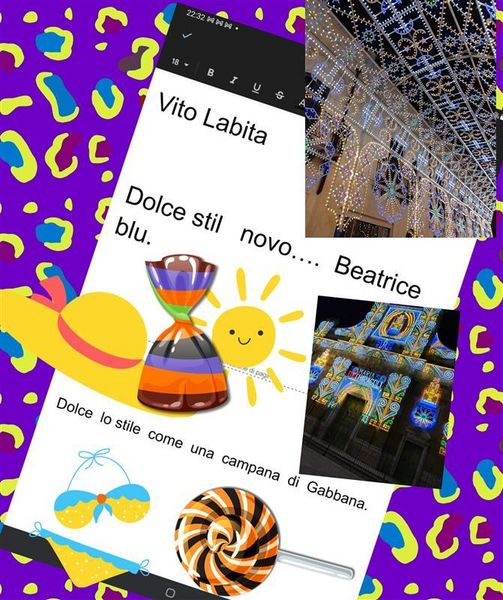 Produktbild: Dolce stil novo.... Beatrice blu