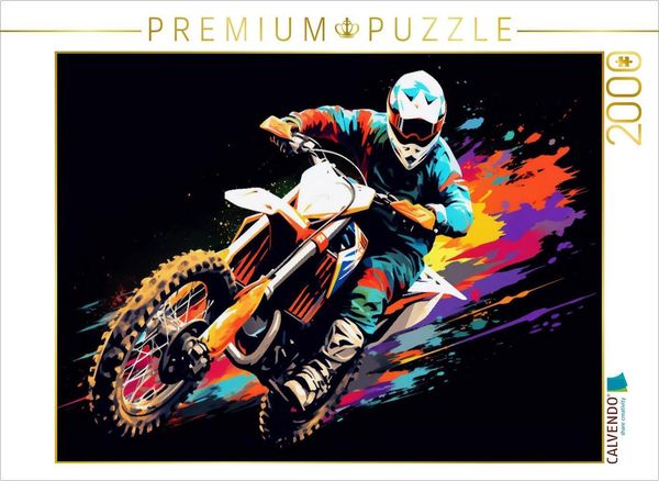 Produktbild: CALVENDO Puzzle TurboTread Thrills | 2000 Teile Lege-Gr&ouml;&szlig;e 90x67cm Foto-Puzzle f&uuml;r gl&uuml;ckliche Stunden