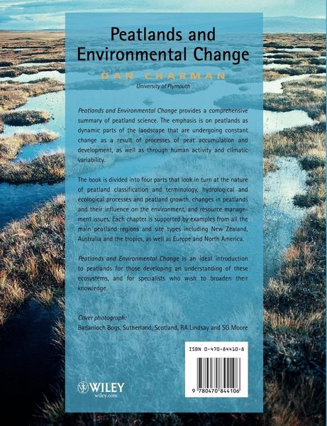 Produktbild: Peatlands and Environmental Change