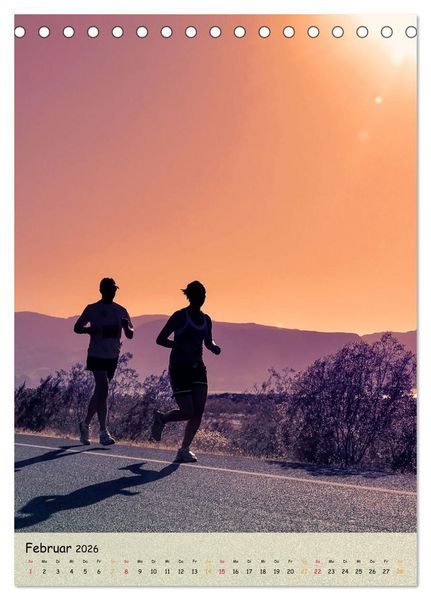 Produktbild: Joggen - mein Sport (Tischkalender 2026 DIN A5 hoch), CALVENDO Monatskalender