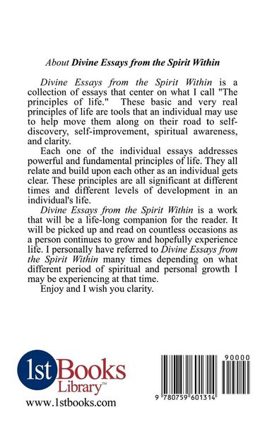 Produktbild: Divine Essays from the Spirit Within