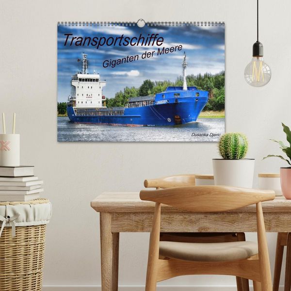 Produktbild: Transportschiffe Giganten der Meere (Wandkalender 2026 DIN A3 quer), CALVENDO Monatskalender