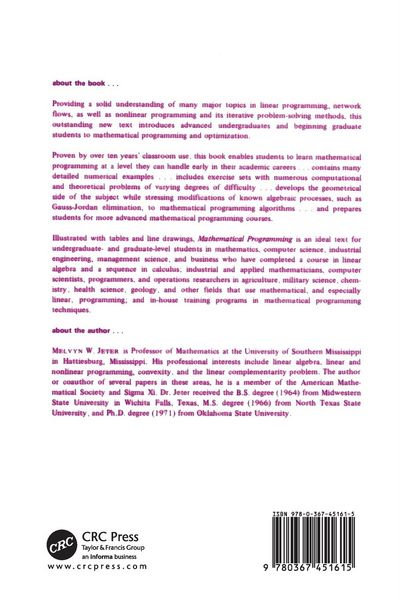 Produktbild: Mathematical Programming