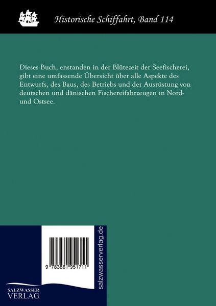 Produktbild: Seefischereifahrzeuge und Boote (1904)