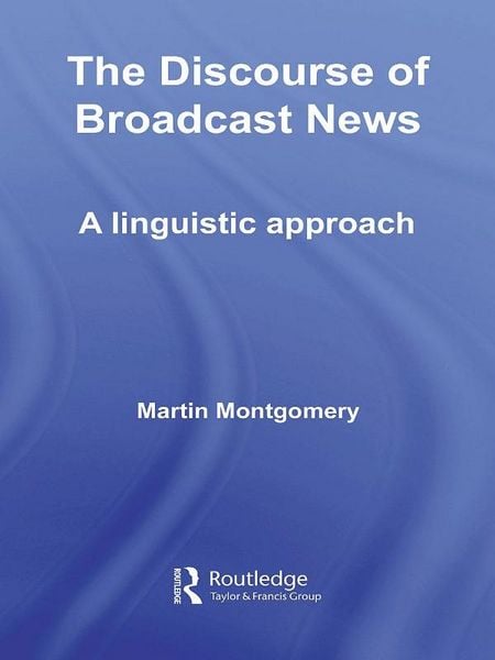 Produktbild: The Discourse of Broadcast News