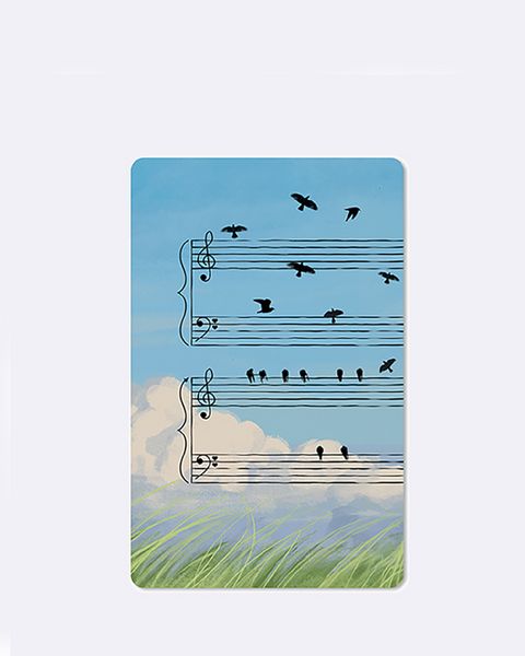 Produktbild: Lunacard Postkarte *sky notes
