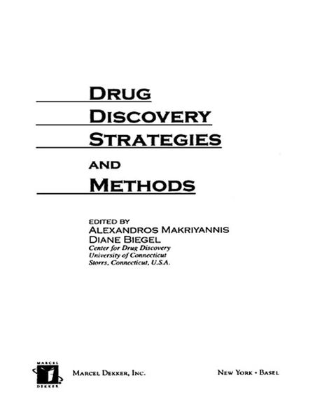 Produktbild: Drug Discovery Strategies and Methods