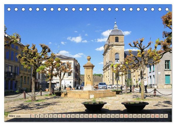 Produktbild: Frankreichs Nordosten - Montm&eacute;dy, Sedan, Charleville-M&eacute;zi&egrave;res (Tischkalender 2026 DIN A5 quer), CALVENDO Monatskalender