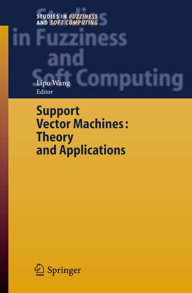 Produktbild: Support Vector Machines: Theory and Applications