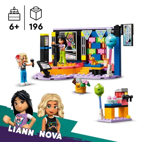 Produktbild: LEGO Friends 42610 Karaoke-Party, Musik-Spielzeug für Mädchen und Jungen