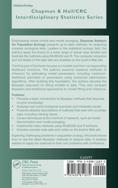 Produktbild: Bayesian Analysis for Population Ecology