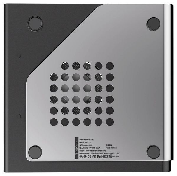 Produktbild: GMKtec Mini PC K12 AMD Ryzen 7 H 255 AMD Ryzen 7 H 255 4.9 GHz 32 GB RAM 512 GB SSD AMD Radeon&trade; 780M Win 11 Pro K12