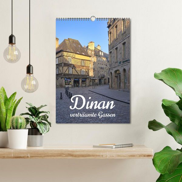 Produktbild: Dinan, die mittelalterliche Perle in der Bretagne (Wandkalender 2026 DIN A3 hoch), CALVENDO Monatskalender