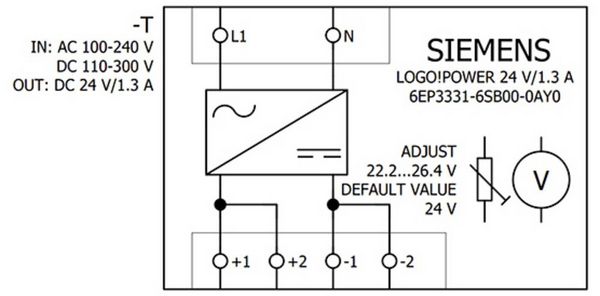 Produktbild: Siemens 6EP3331-6SB00-0AY0 6EP33316SB000AY0 SPS-Netzteil 24V