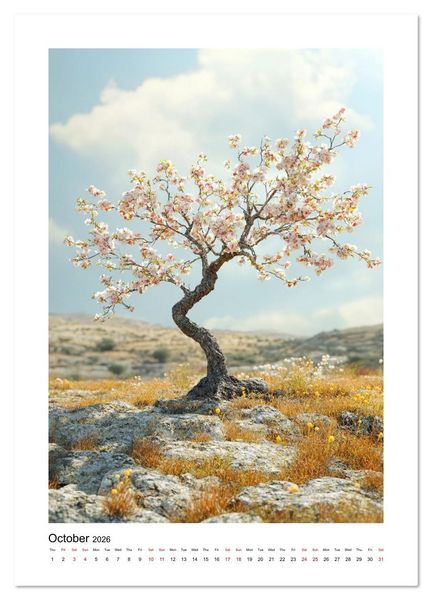 Produktbild: Shaped from Patience (Wall Calendar 2026 DIN A4 portrait), CALVENDO 12 Month Wall Calendar
