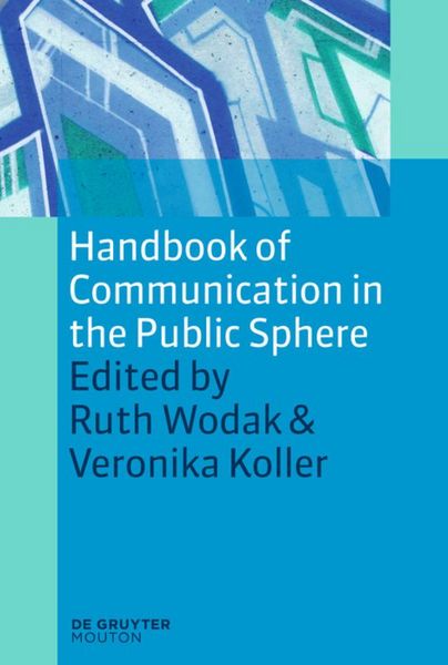 Produktbild: Handbook of Communication in the Public Sphere