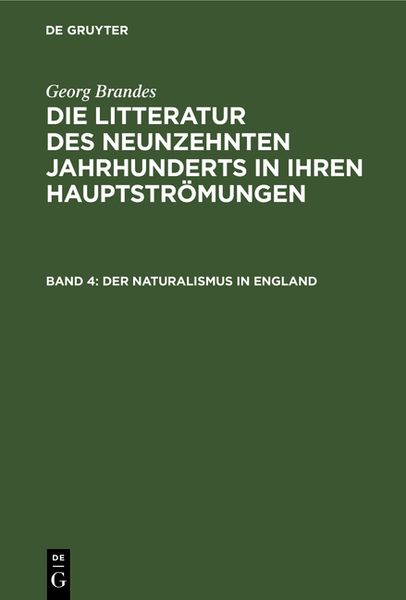 Produktbild: Der Naturalismus in England