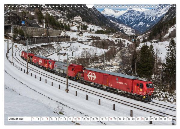 Produktbild: F&uuml;r G&uuml;ter die Bahn (Wandkalender 2026 DIN A3 quer), CALVENDO Monatskalender