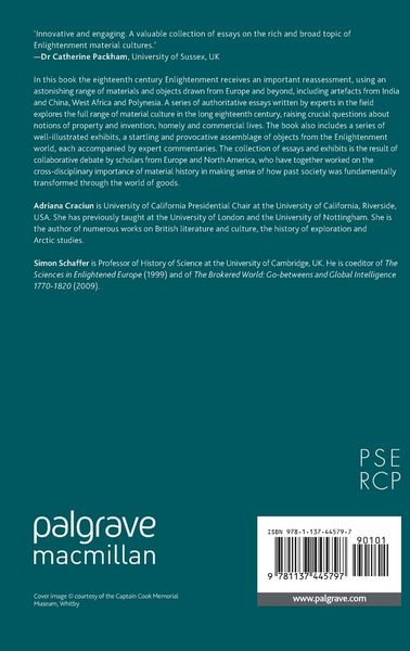 Produktbild: The Material Cultures of Enlightenment Arts and Sciences
