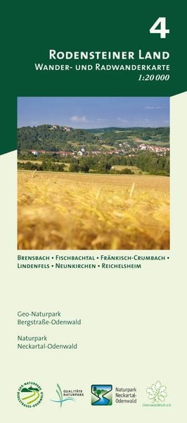 Blatt 4, Rodensteiner Land, Sonstige von , Meki Landkarten, 978-3-947593-36-1