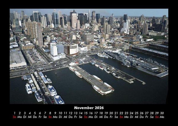 Produktbild: New York 2026 Fotokalender DIN A3