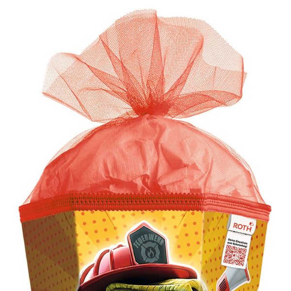Produktbild: Motivschult&uuml;te 85 cm, Feuerwehr-Dino