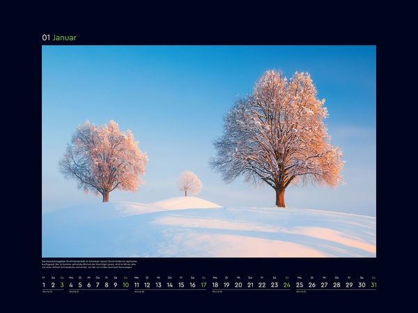 Produktbild: Farbenpr&auml;chtige Jahreszeiten - KUNTH Wandkalender 2027
