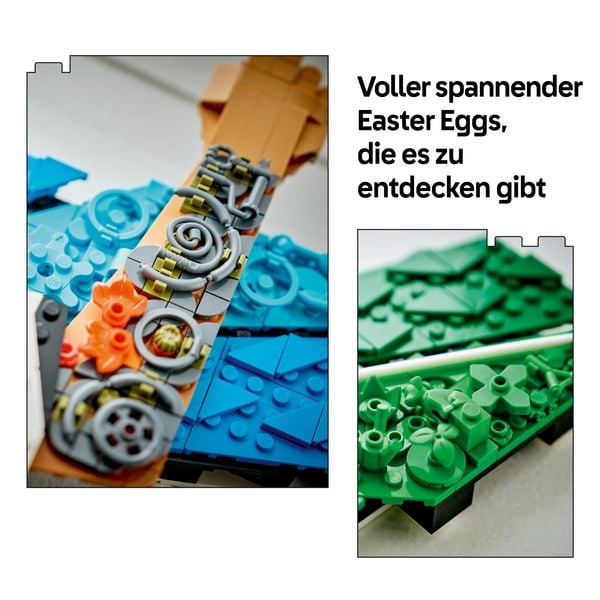 Produktbild: LEGO Editions 43018 Lionel Messi &ndash; Torjubel, Fu&szlig;ball Modellbau