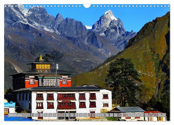Produktbild: Himalayas high mountains adventure (Wall Calendar 2026 DIN A3 landscape), CALVENDO 12 Month Wall Calendar