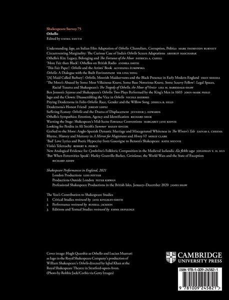 Produktbild: Shakespeare Survey 75