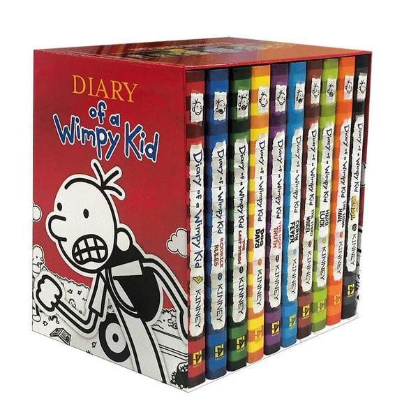 Produktbild: Diary of a Wimpy Kid Box of Books 1-10 Hardcover Gift Set