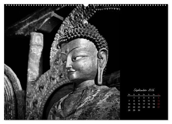 Produktbild: Worte des Buddha 2026 (hochwertiger Premium Wandkalender 2026 DIN A2 quer), Kunstdruck in Hochglanz
