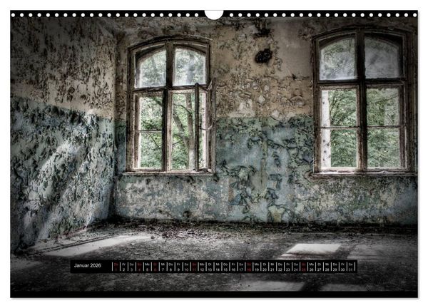 Produktbild: Lost Places, Vergessene Orte / AT-Version (Wandkalender 2026 DIN A3 quer), CALVENDO Monatskalender