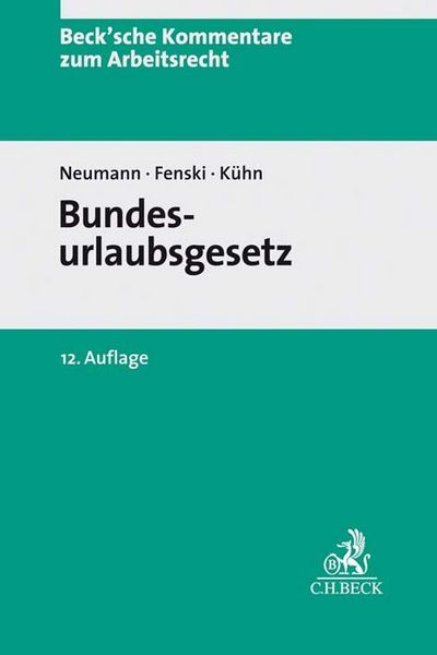 Produktbild: Bundesurlaubsgesetz. BUrlG