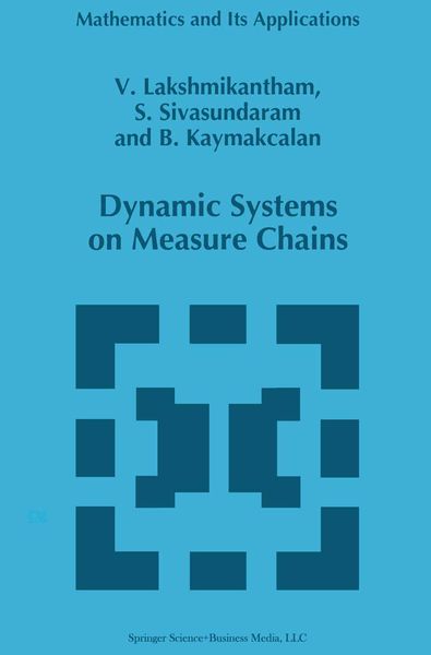 Produktbild: Dynamic Systems on Measure Chains