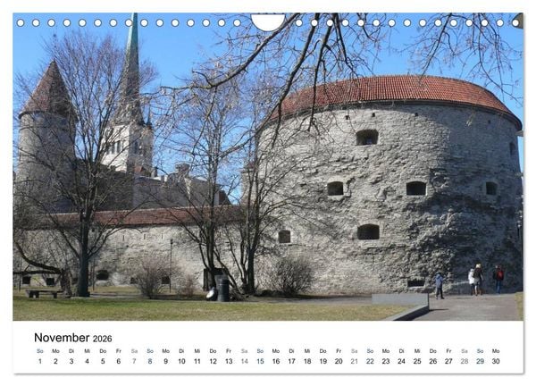 Produktbild: Tallinn (Wandkalender 2026 DIN A4 quer), CALVENDO Monatskalender