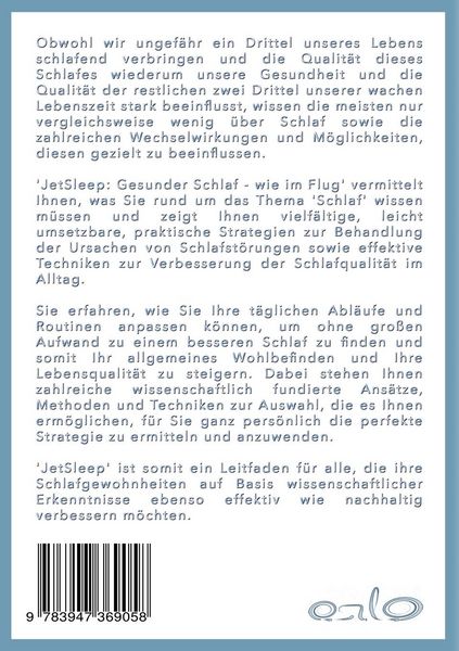 Produktbild: JetSleep: Gesunder Schlaf - wie im Flug
