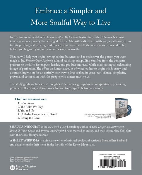 Produktbild: The Present Over Perfect Study Guide