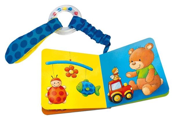 Produktbild: Ministeps: Mein buntes Rassel-Buggybuch: Erste Bilder