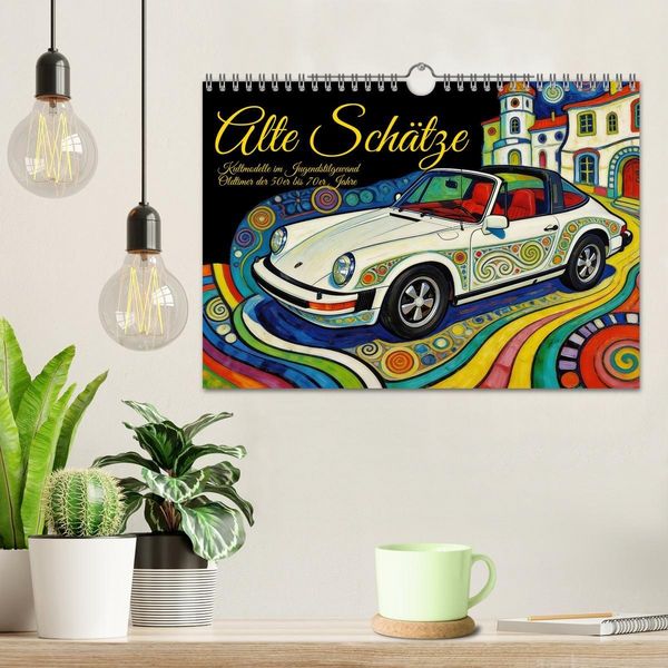 Produktbild: Alte Sch&auml;tze Kultmodelle im Jugendstilgewand (Wandkalender 2027 DIN A4 quer), CALVENDO Monatskalender
