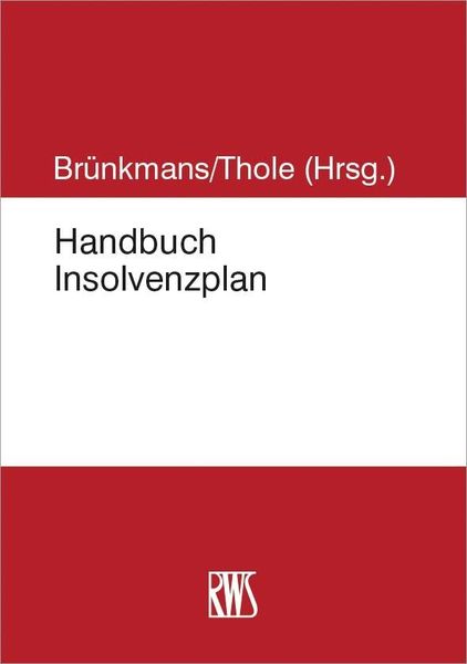 Produktbild: Handbuch Insolvenzplan