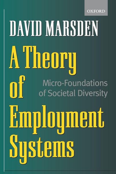 Produktbild: A Theory of Employment Systems