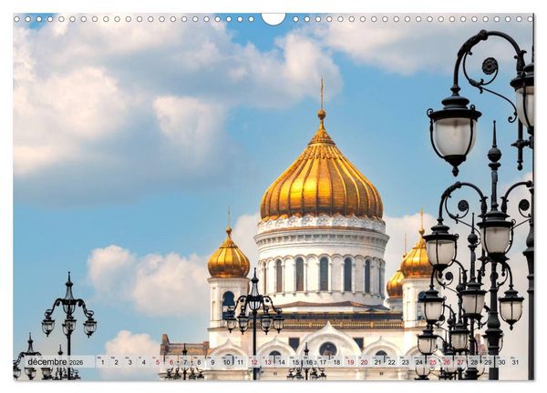 Produktbild: Perspectives de Moscou (Calendrier mural 2026 DIN A3 vertical), CALVENDO calendrier mensuel