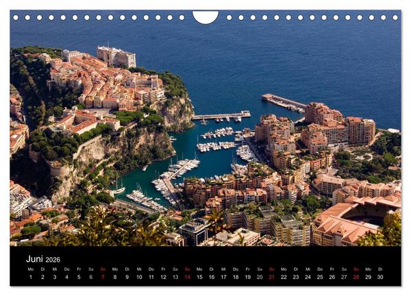 Produktbild: Faszination Monaco (Wandkalender 2026 DIN A4 quer), CALVENDO Monatskalender