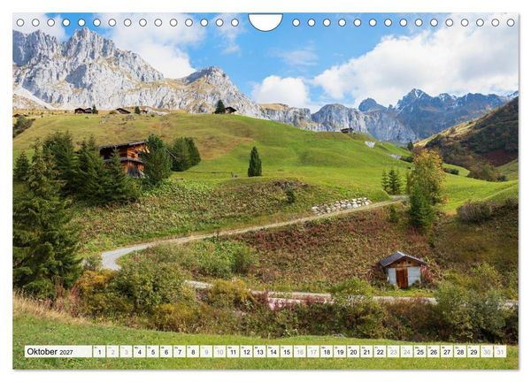 Produktbild: Graub&uuml;ndner Landschaften (Wandkalender 2027 DIN A4 quer), CALVENDO Monatskalender