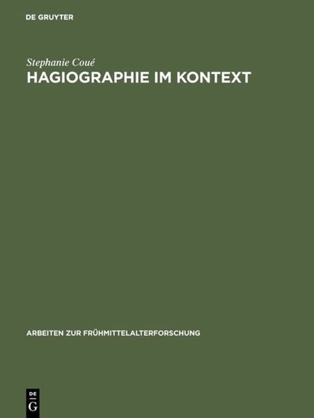 Produktbild: Hagiographie im Kontext