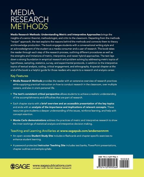 Produktbild: Media Research Methods