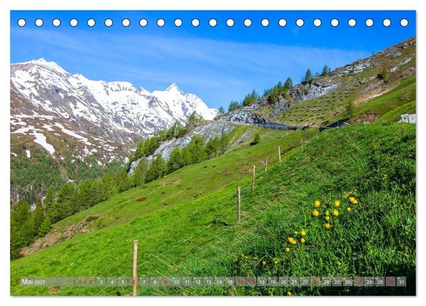 Produktbild: Majest&auml;t Gro&szlig;glockner (Tischkalender 2027 DIN A5 quer), CALVENDO Monatskalender